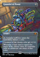 [Foil] Gauntlet of Power (Borderless) (447) (Dominaria Remastered)