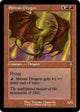 Shivan Dragon (Retro Frame) (329) (Dominaria Remastered)