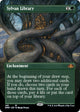 [Foil] Sylvan Library (Borderless) (441) (Dominaria Remastered)