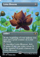 Lotus Blossom (Borderless) (451) (Dominaria Remastered)