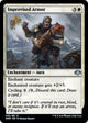 [Foil] Improvised Armor (10) (Dominaria Remastered)
