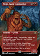 [Foil] Siege-Gang Commander (Borderless) (436) (Dominaria Remastered)