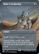 [Foil] Helm of Awakening (Borderless) (448) (Dominaria Remastered)