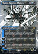 [Foil] Kaito, Dancing Shadow (Borderless) (Step-and-Compleat Foil) (463) (Phyrexia: All Will Be One)
