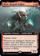 [Foil] Rhuk, Hexgold Nabber (Extended Art) (412) (Phyrexia: All Will Be One)