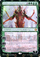 [Foil] Nissa, Ascended Animist (Phyrexian) (Step-and-Compleat Foil) (453) (Phyrexia: All Will Be One)
