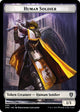 Human Soldier // Elephant Double-Sided Token (6 // 14) (Phyrexia: All Will Be One)