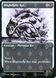 [Foil] Blightbelly Rat (Showcase) (Step-and-Compleat Foil) (435) (Phyrexia: All Will Be One)