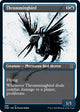 [Foil] Thrummingbird (Showcase) (288) (Phyrexia: All Will Be One)