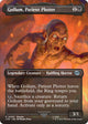 [Foil] Gollum, Patient Plotter (Borderless) (LTR Bundle) (450) (Unique and Miscellaneous Promos)