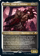 [Foil] Brimaz, Blight of Oreskos (Display Commander) - Thick Stock (135) (March of the Machine)