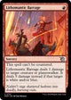 [Foil] Lithomantic Barrage (152) (March of the Machine)