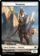 Warrior // Emblem - Elspeth, Sun's Champion Double-sided Token (10 // 43) (March of the Machine)