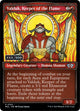 [Foil] Valduk, Keeper of the Flame (Serial Numbered) (154) (March of the Machine: Multiverse Legends)