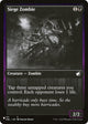 Siege Zombie (121) (The List Reprints)
