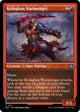 [Foil] Kolaghan Warmonger (Foil Etched) (117) (March of the Machine: The Aftermath)