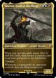 [Foil] Sauron, Lord of the Rings (Display Commander) - Thick Stock (84) (The Lord of the Rings: Tales of Middle-earth)