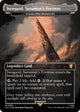 [Foil] Isengard, Saruman's Fortress - Boseiju, Who Shelters All (Surge Foil) (389) (The Lord of the Rings: Tales of Middle-earth)
