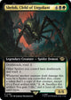 [Foil] Shelob, Child of Ungoliant (Extended Art) (Surge Foil) (785) (Universes Beyond: The Lord of the Rings: Tales of Middle-earth)