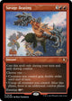 [Foil] Savage Beating (Foil Etched) (548) (Commander Masters)