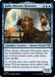 [Foil] Kaho, Minamo Historian (101) (Commander Masters)