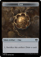 Clue // Elephant Double-Sided Token (40 // 31) (Commander Masters)