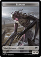 [Foil] Eldrazi // Dragon (0020) Double-Sided Token (1 // 20) (Commander Masters)