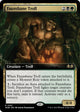 [Foil] Faunsbane Troll (Extended Art) (361) (Wilds of Eldraine)