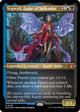 [Foil] Tegwyll, Duke of Splendor (Display Commander) - Thick Stock (58) (Wilds of Eldraine)