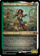[Foil] Ellivere of the Wild Court (Display Commander) - Thick Stock (57) (Wilds of Eldraine)