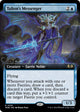 [Foil] Talion's Messenger (Extended Art) (335) (Wilds of Eldraine)