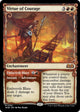 [Foil] Virtue of Courage (Showcase) (282) (Wilds of Eldraine)