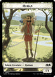 Human Token (2) (Wilds of Eldraine)