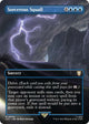 [Foil] Sorcerous Squall (Borderless) (504) (The Lord of the Rings: Tales of Middle-earth)