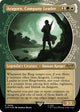[Foil] Aragorn, Company Leader (Showcase) (Surge Foil) (808) (Universes Beyond: The Lord of the Rings: Tales of Middle-earth)