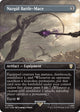 [Foil] Nazgul Battle-Mace (Borderless) (Surge Foil) (554) (The Lord of the Rings: Tales of Middle-earth)