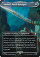 [Foil] Anduril, Narsil Reforged (Borderless) (Surge Foil) (535) (The Lord of the Rings: Tales of Middle-earth)