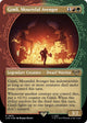 [Foil] Gimli, Mournful Avenger (Showcase) (Surge Foil) (815) (Universes Beyond: The Lord of the Rings: Tales of Middle-earth)