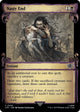 [Foil] Nasty End (Showcase Scrolls) (550) (Universes Beyond: The Lord of the Rings: Tales of Middle-earth)
