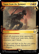 [Foil] Taunt from the Rampart (Showcase Scrolls) (481) (The Lord of the Rings: Tales of Middle-earth)