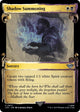 [Foil] Shadow Summoning (Showcase Scrolls) (677) (Universes Beyond: The Lord of the Rings: Tales of Middle-earth)