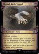 [Foil] Morgul-Knife Wound (Showcase Scrolls) (549) (Universes Beyond: The Lord of the Rings: Tales of Middle-earth)