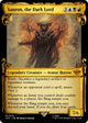 [Foil] Sauron, the Dark Lord (Showcase Scrolls) (675) (Universes Beyond: The Lord of the Rings: Tales of Middle-earth)