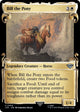 [Foil] Bill the Pony (Showcase Scrolls) (454) (Universes Beyond: The Lord of the Rings: Tales of Middle-earth)