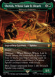 [Foil] Shelob, Whose Lair Is Death - Ishkanah, Grafwidow (Borderless) (516) (The Lord of the Rings: Tales of Middle-earth)