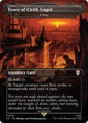 [Foil] Tower of Cirith Ungol - Urborg (Borderless) (519) (The Lord of the Rings: Tales of Middle-earth)