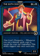 [Foil] The Sixth Doctor (Showcase) (Surge Foil) (1148) (Universes Beyond: Doctor Who)