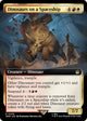 [Foil] Dinosaurs on a Spaceship (Extended Art) (408) (Universes Beyond: Doctor Who)