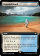 [Foil] Deserted Beach (Extended Art) (Surge Foil) (1079) (Universes Beyond: Doctor Who)