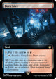 [Foil] Fiery Islet (Extended Art) (Surge Foil) (1086) (Universes Beyond: Doctor Who)